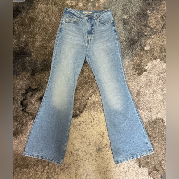 Levi's 70s High flare Jeans - Light wash - size 27 - Picture 4 of 15